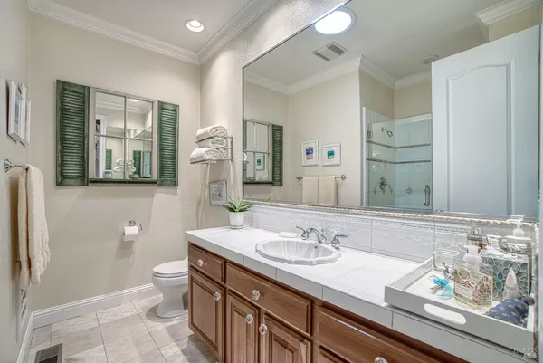 a view of water heater room