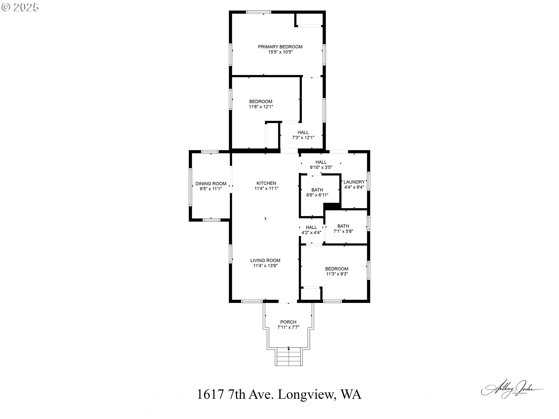 1617 7th Avenue Longview, WA 98632 - Photo 23 of 23 a picture of floor plan