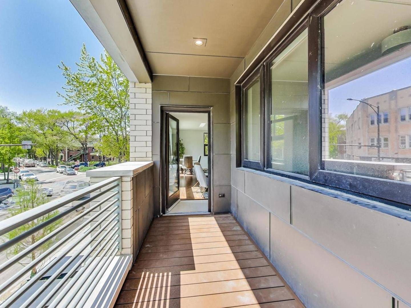 5691 North Ridge Avenue, Unit 201 Chicago, IL 60660 - Photo 27 of 31 a view of a balcony