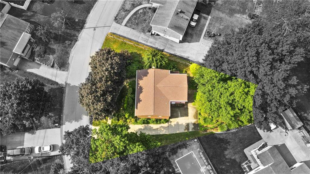 106 Fenway Road Pittsburgh, PA 15209 - Photo 3 of 25 an aerial view of a house with a yard and garden