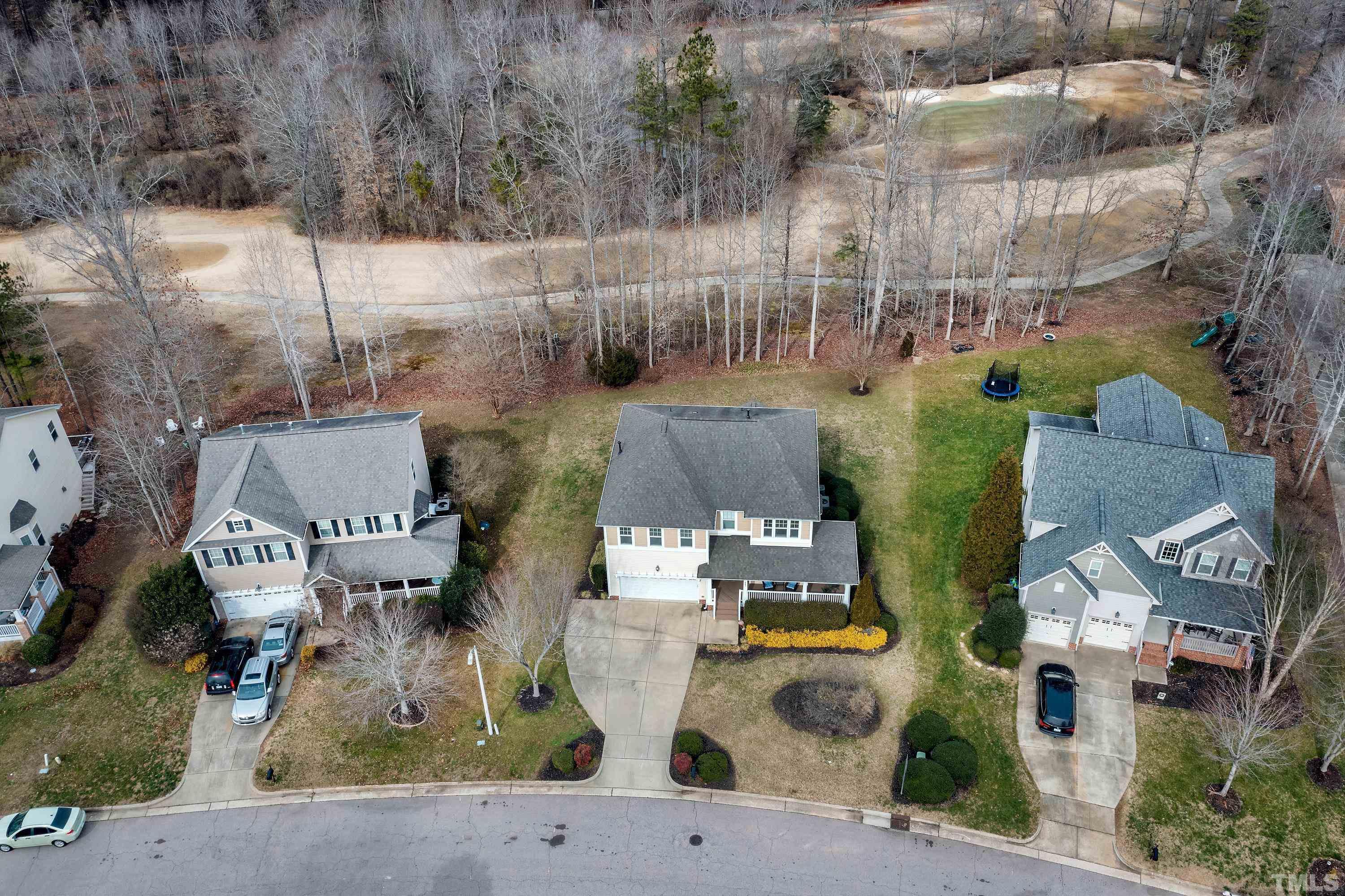 891 Seastone Street Raleigh, NC 27603 - Photo 40 of 51 an aerial view of residential houses with outdoor space