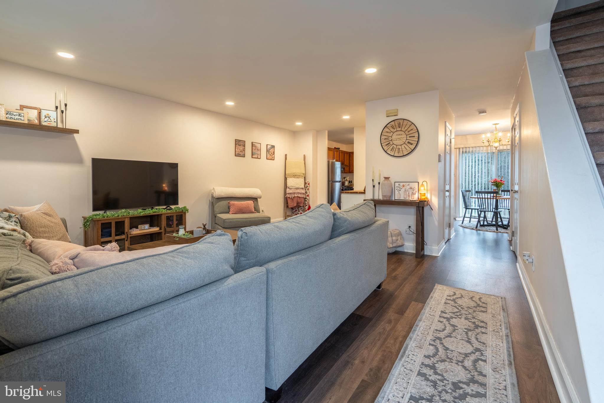 1410 Sentry Lane Eagleville, PA 19403 - Photo 3 of 32 a living room with furniture and a flat screen tv