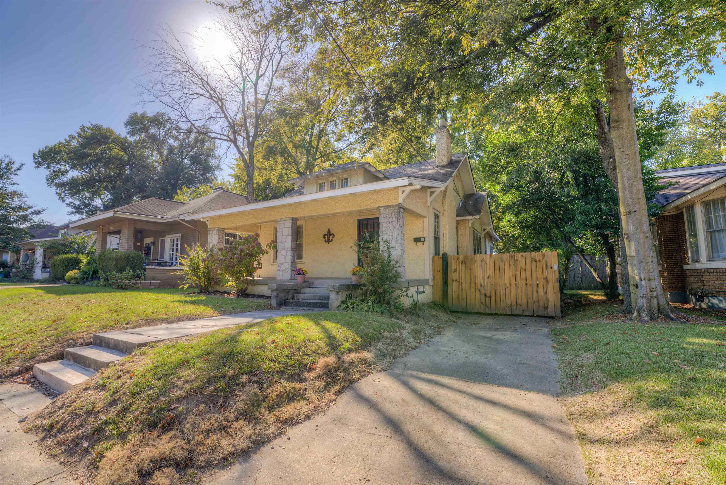 191 Lemaster Street Memphis, TN 38104 - Photo 25 of 27 Bungalow-style house featuring a porch and a chimney