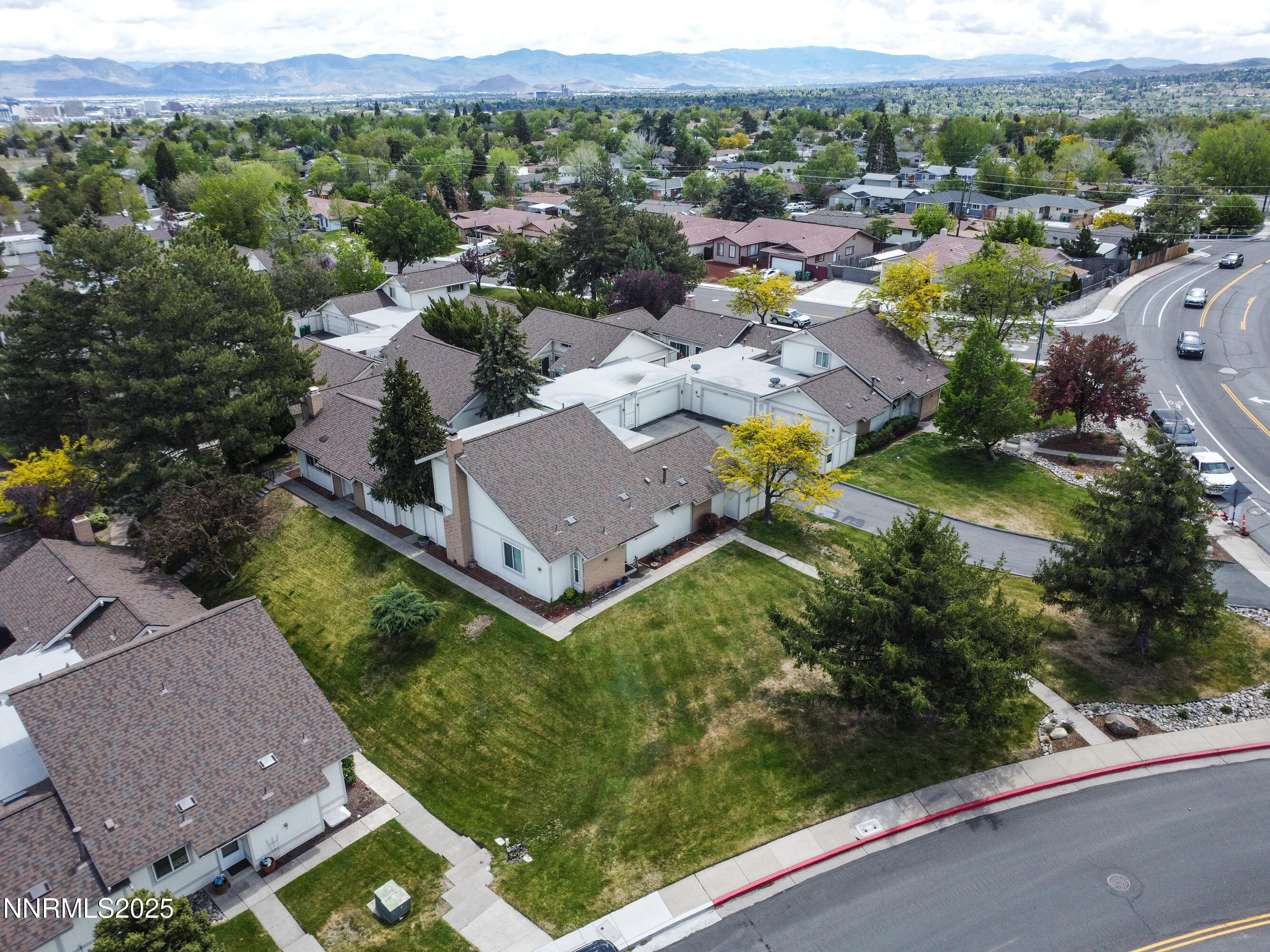 1220 Conway Lane Reno, NV 89503 - Photo 5 of 30 an aerial view of residential houses with outdoor space and trees