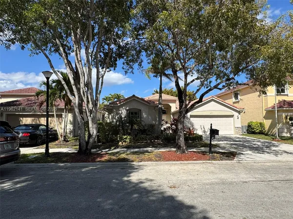 a view of road with trees