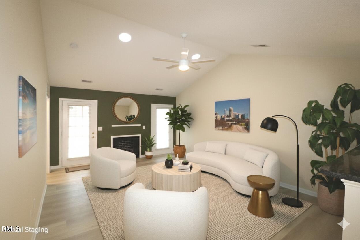 Living room lookng from kitchen