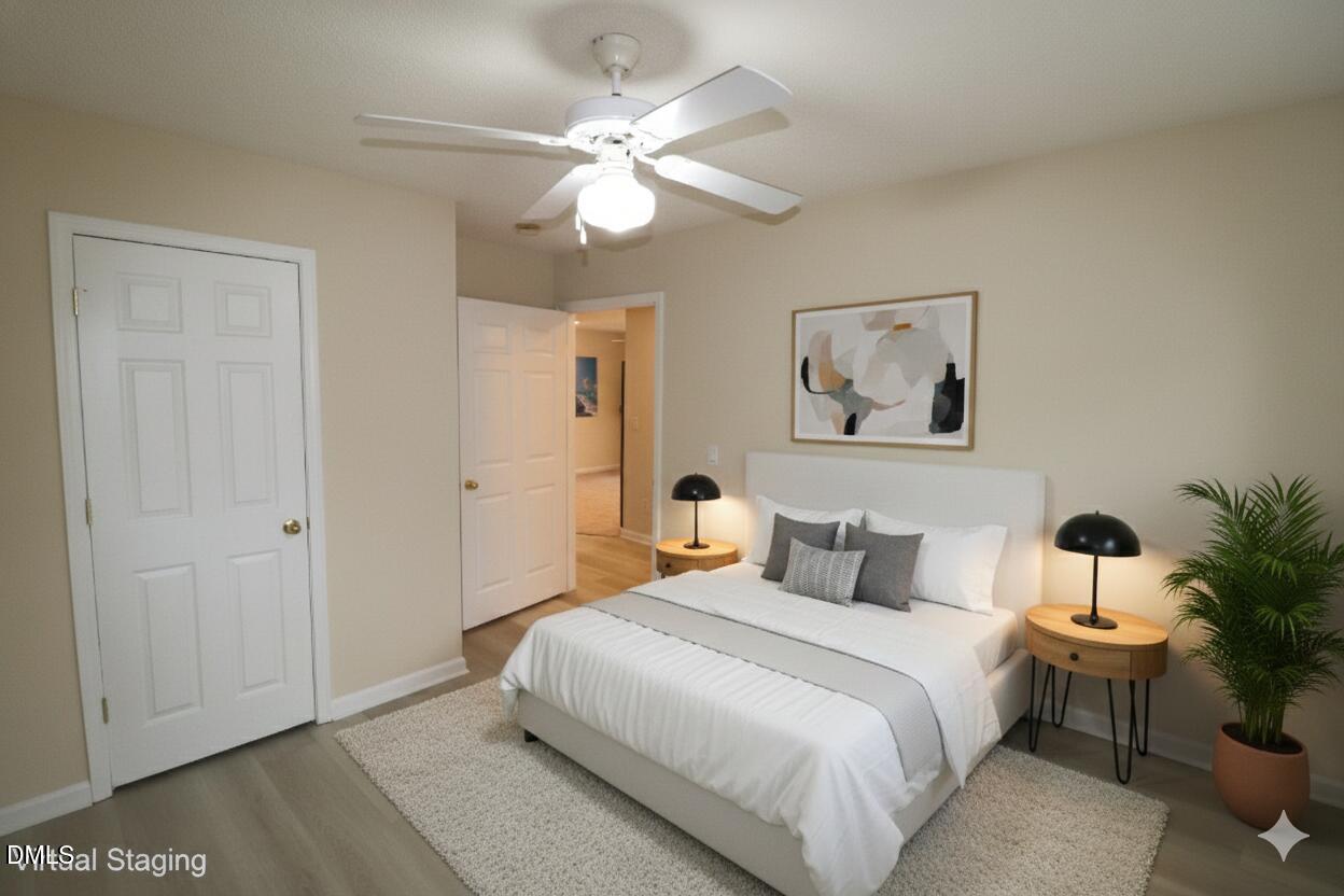 11230 Avocet Lane, Unit 102 Raleigh, NC 27617 - Photo 40 of 65 Bedroom 2 from outside wall