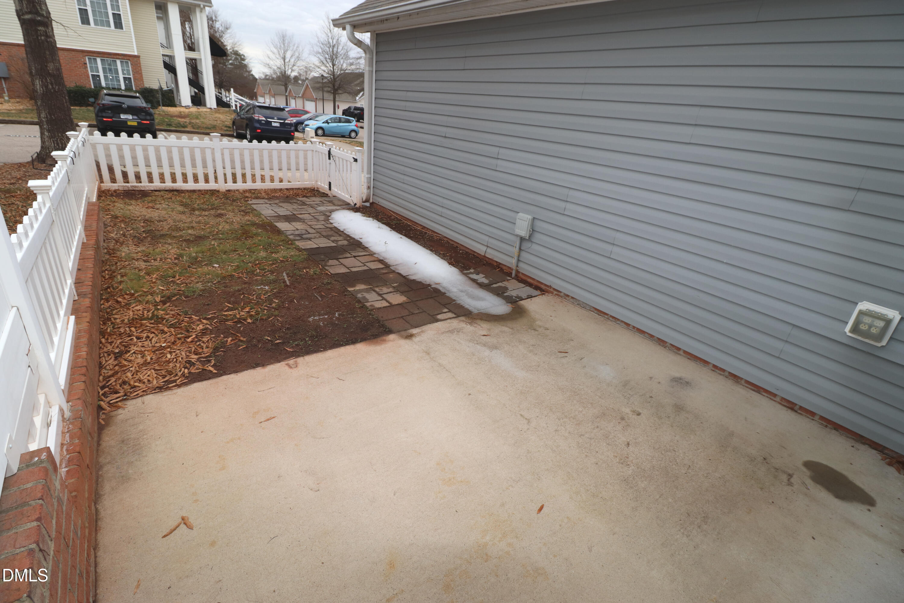 11230 Avocet Lane, Unit 102 Raleigh, NC 27617 - Photo 53 of 65 Back Patio w. Fenced Yard