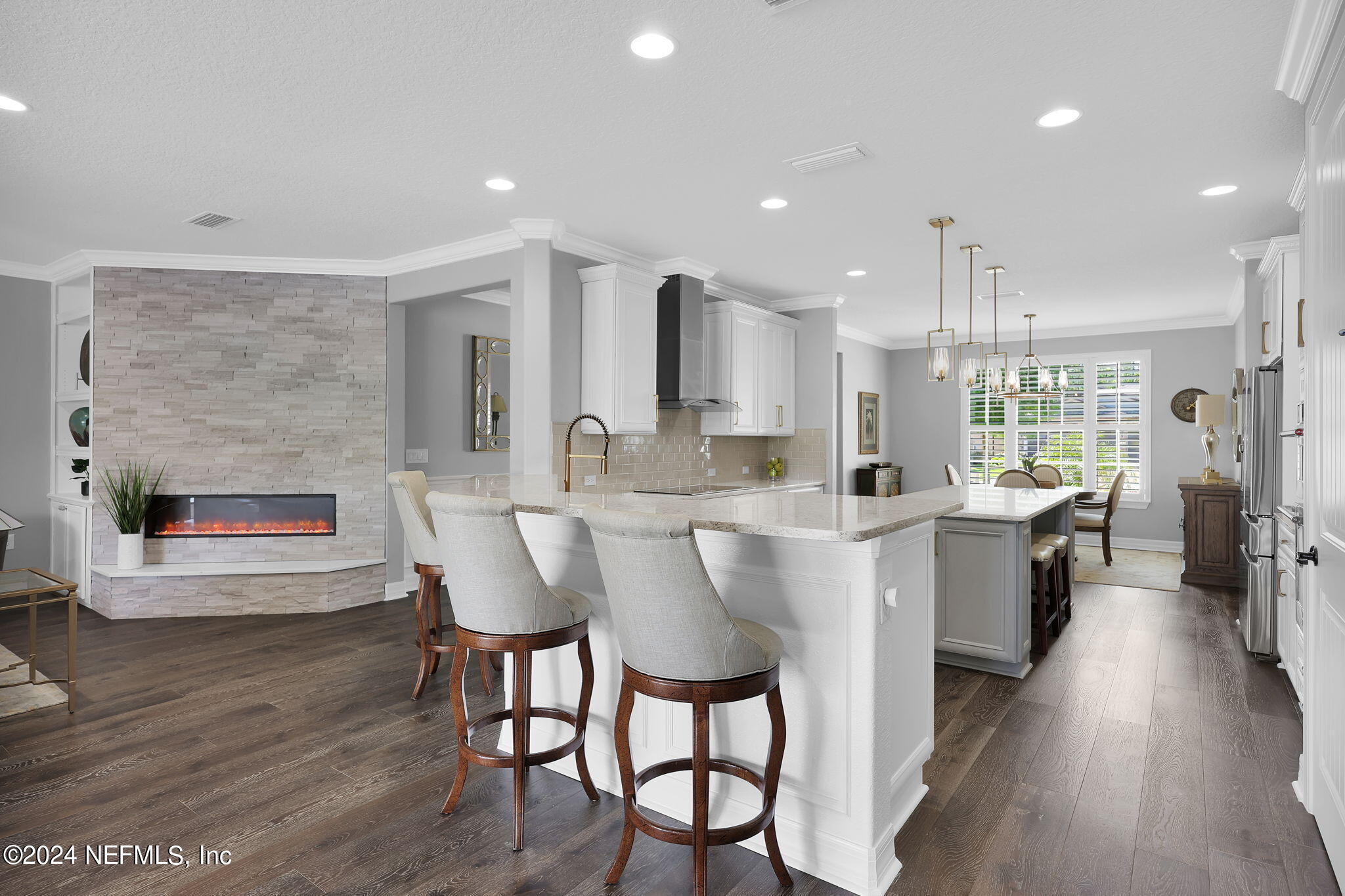 40 Tree Side Lane Ponte Vedra, FL 32081 - Photo 23 of 100 Stone Accent Fireplace