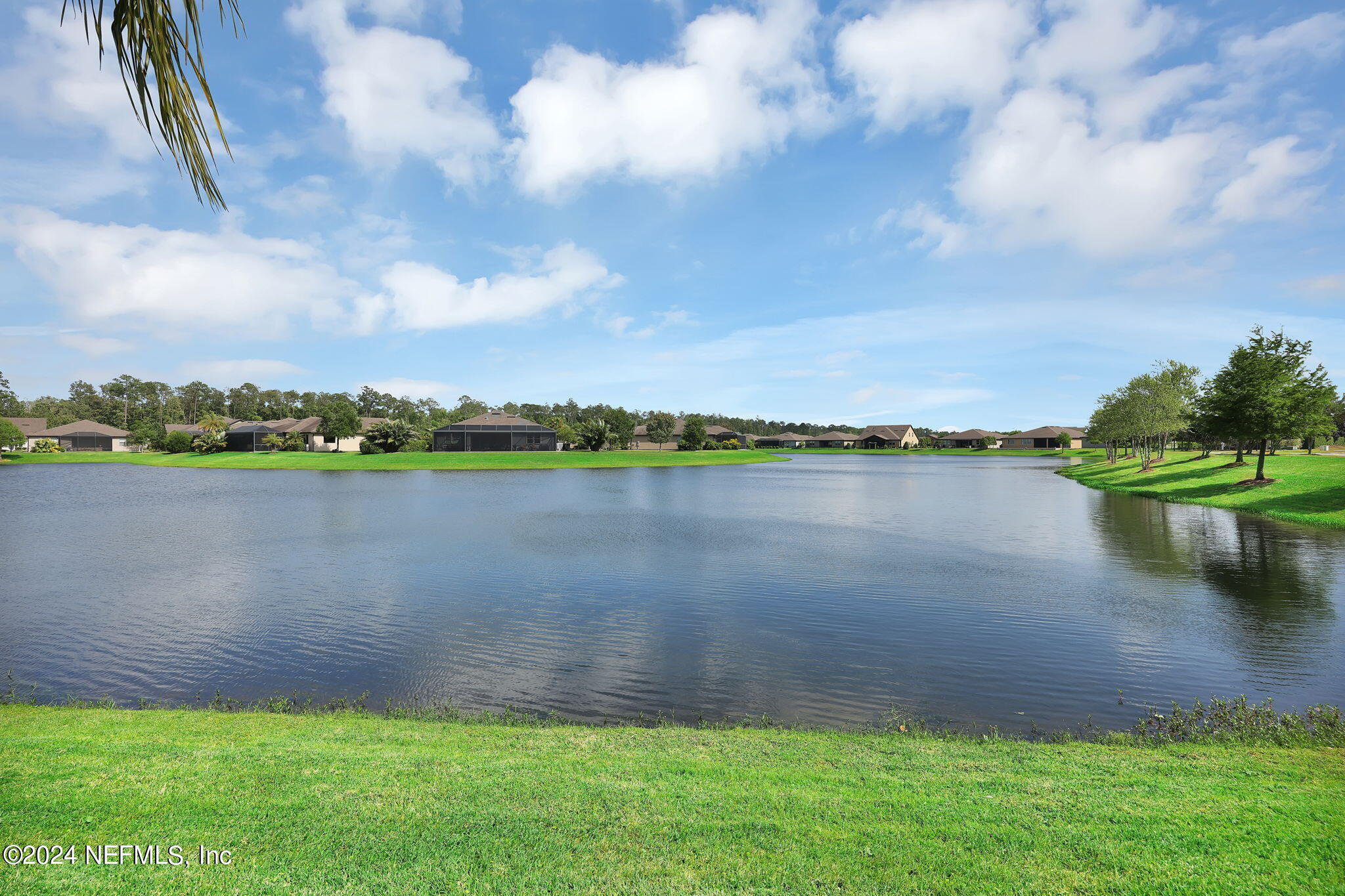 40 Tree Side Lane Ponte Vedra, FL 32081 - Photo 46 of 100 a view of a lake with a big yard