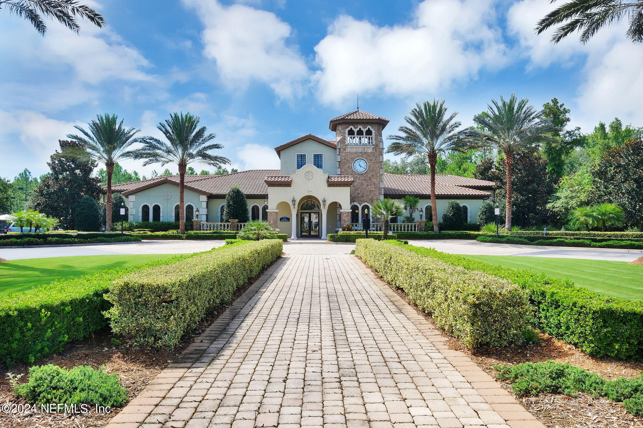 40 Tree Side Lane Ponte Vedra, FL 32081 - Photo 90 of 100 a front view of a house with garden