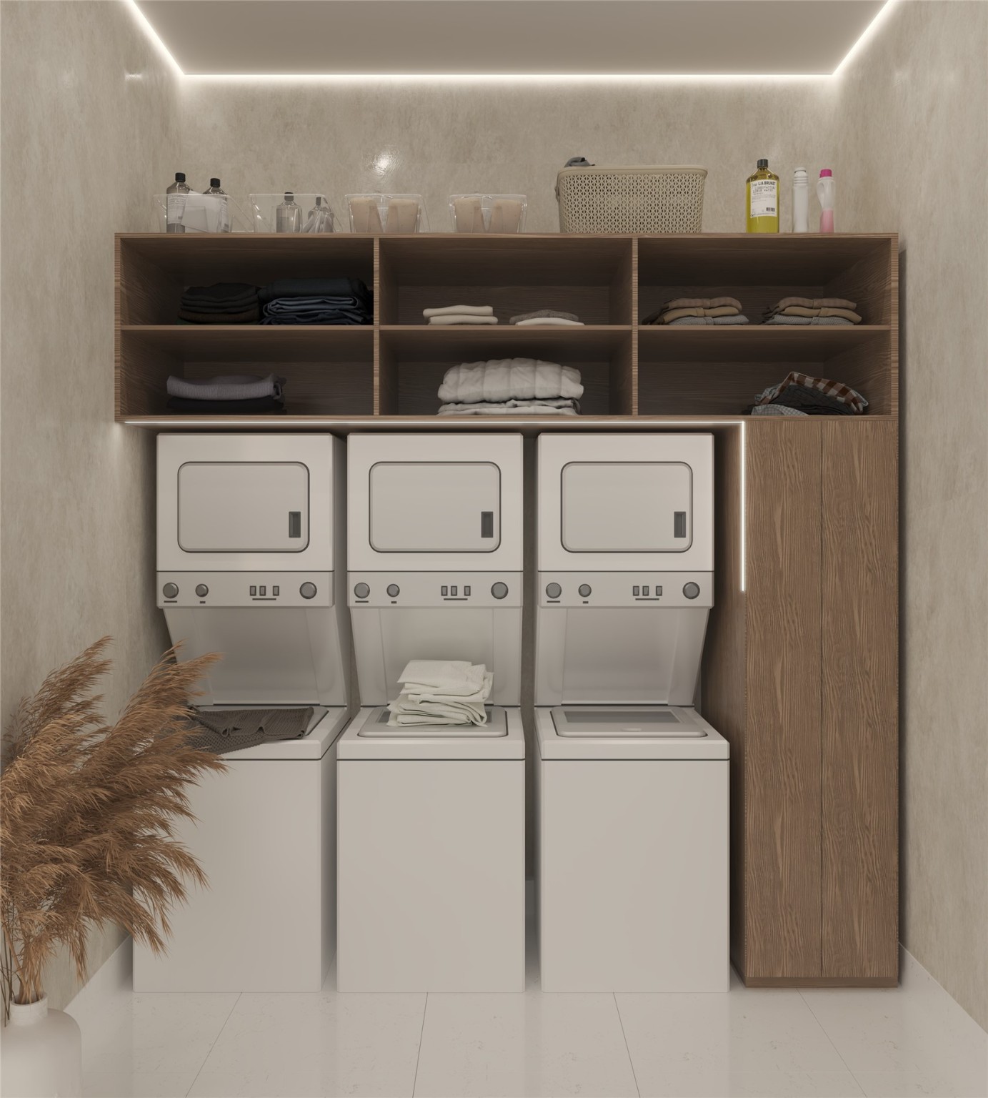 10 10 Avenida Nte., Unit 203 Beaumont, Q.R. 77720 - Photo 9 of 10 a utility room with dryer and washer