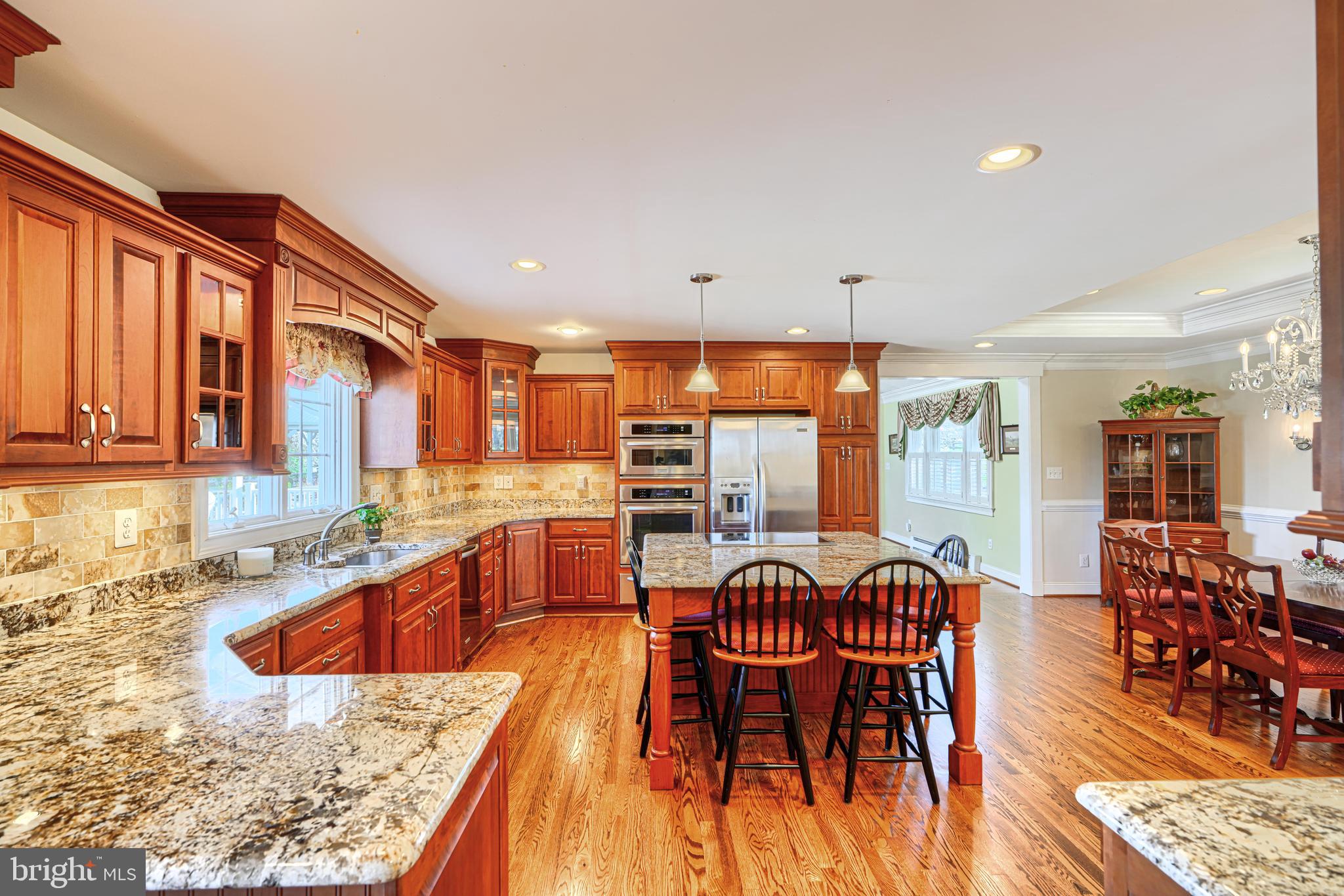 16104 Carroll Road Monkton, MD 21111 - Photo 14 of 95 kitchen looks to rolling hills