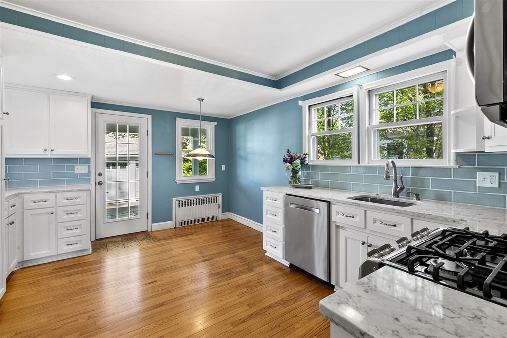 54 Chatham Road Longmeadow, MA 01106 - Photo 16 of 42 a kitchen with stainless steel appliances granite countertop a stove and a sink