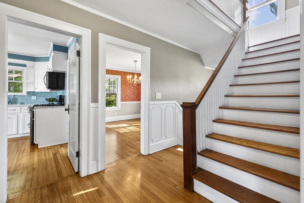 54 Chatham Road Longmeadow, MA 01106 - Photo 19 of 42 a view of entryway and hall with wooden floor