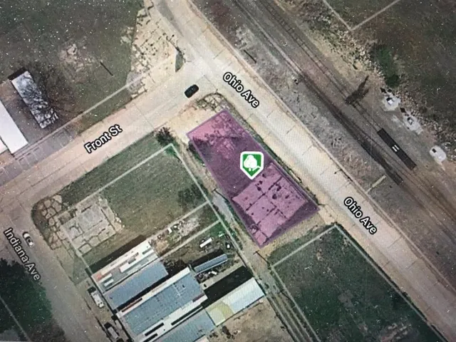 a close up of a street