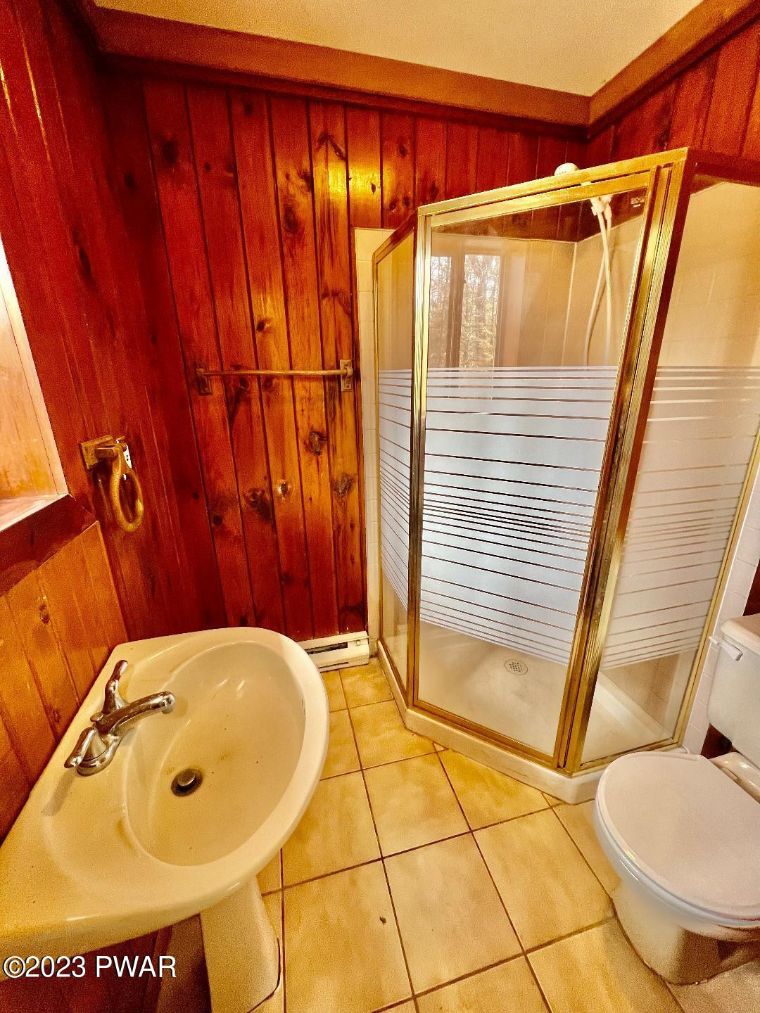 102 Keystone Drive Dingmans Ferry, PA 18328 - Photo 12 of 15 Downstairs Shower