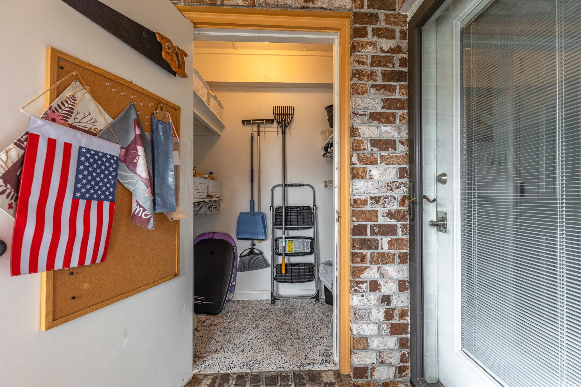 1830 Fairway Ridge Drive, Unit 6D Surfside Beach, SC 29575 - Photo 31 of 35 Outdoor storage off front porch