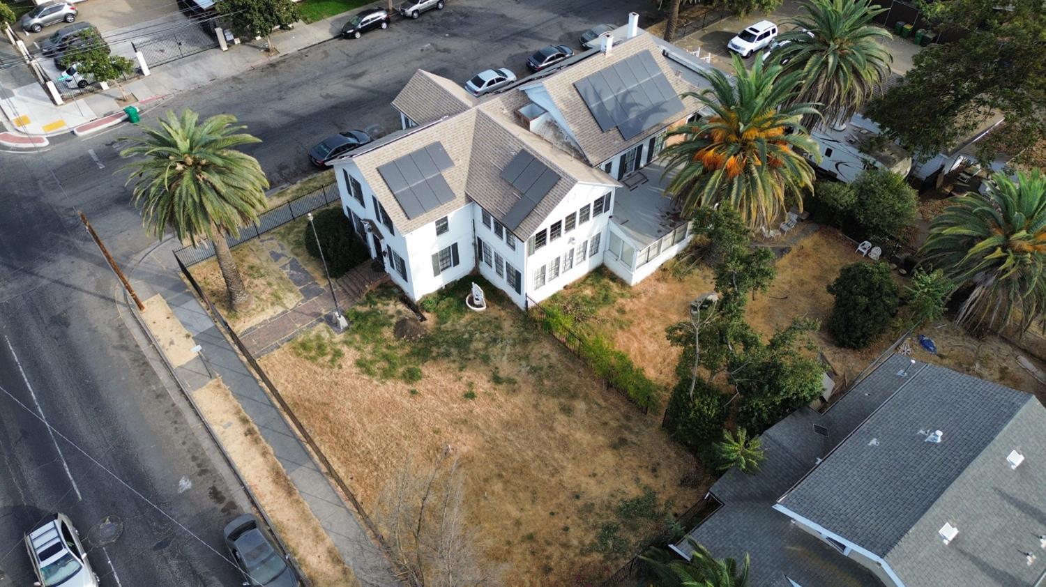 548 East Park Street Stockton, CA 95202 - Photo 2 of 29 an aerial view of residential houses with outdoor space