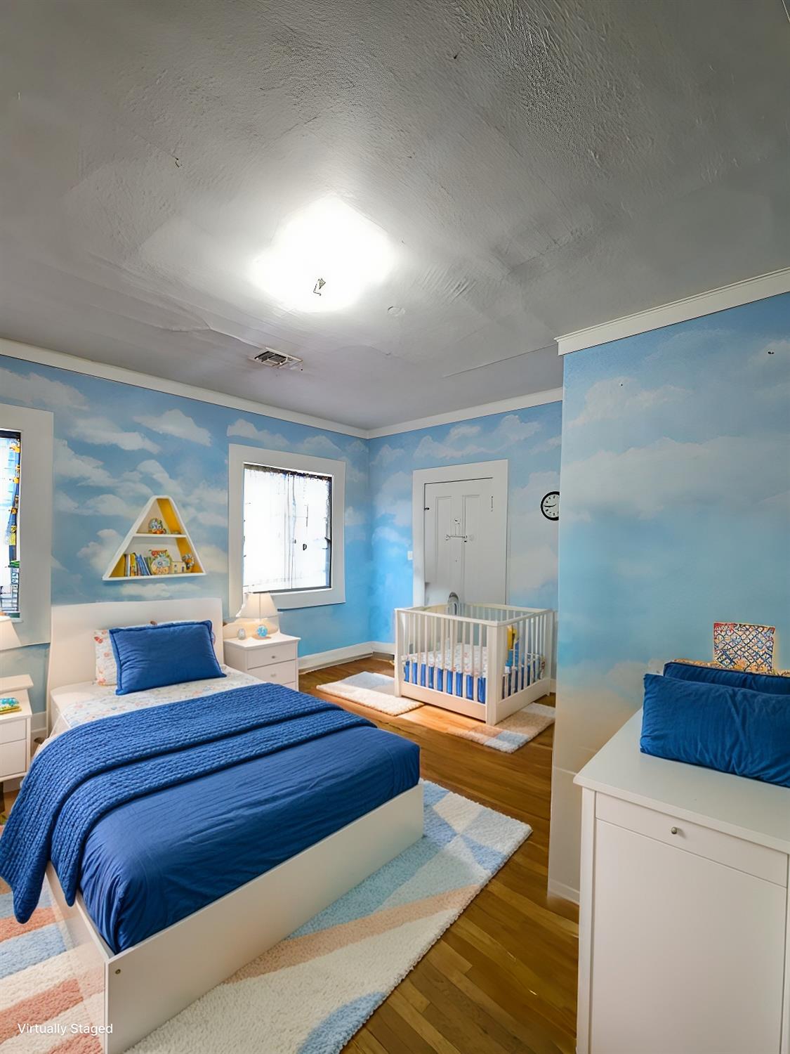 548 East Park Street Stockton, CA 95202 - Photo 22 of 29 a bedroom with a bed and a window