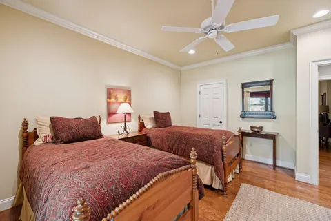 a view of a yard with an outdoor space