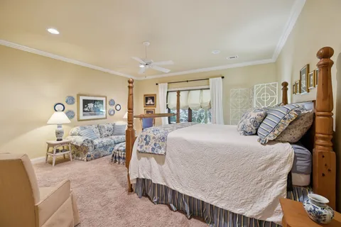 a view of a city from a balcony