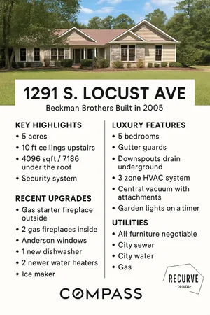 an aerial view of residential house with outdoor space