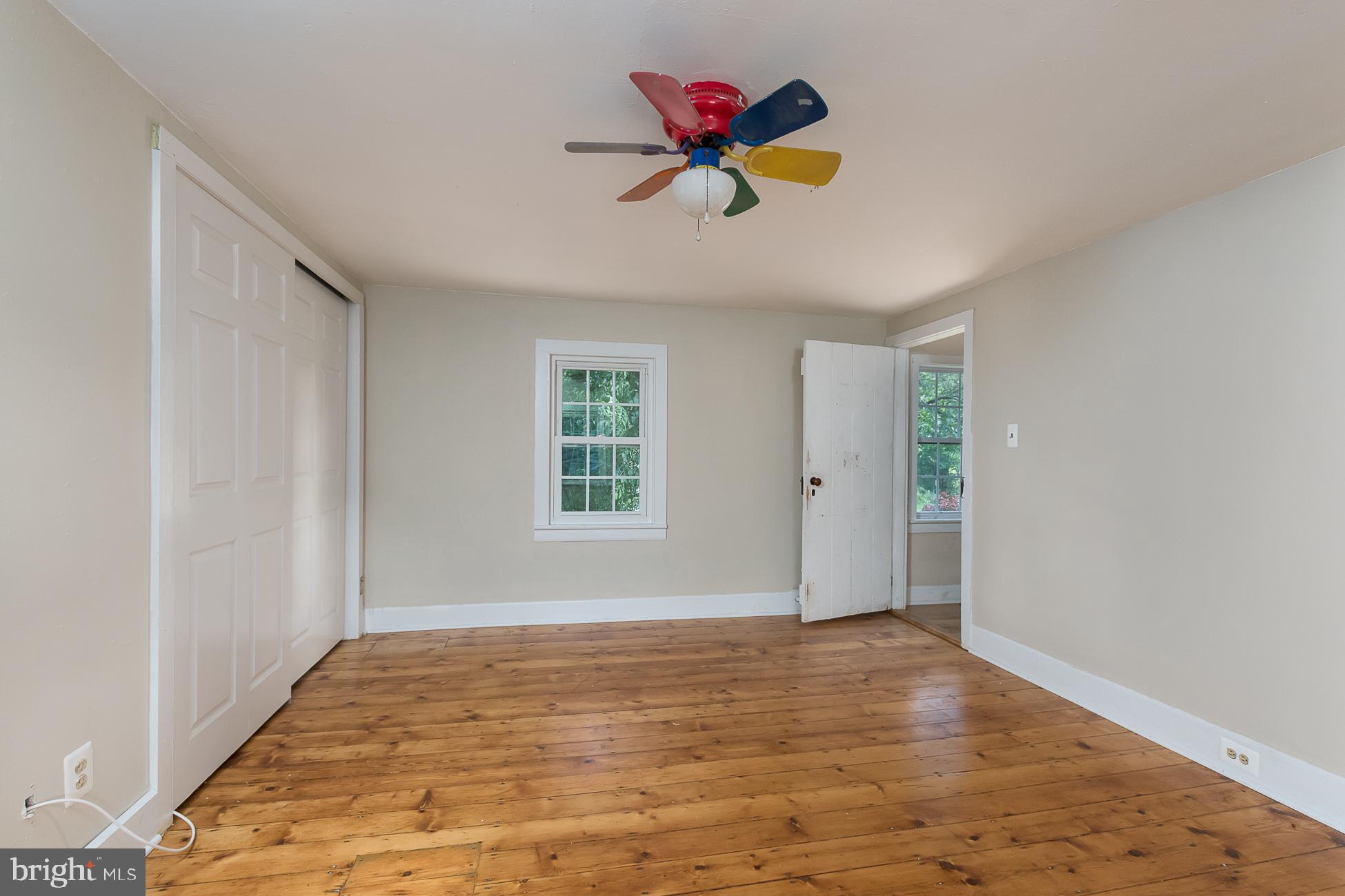 84 Pennington - Hopewell Road Pennington, NJ 08534 - Photo 15 of 26 Original Pumpkin Pine Floors in Main Bedroom