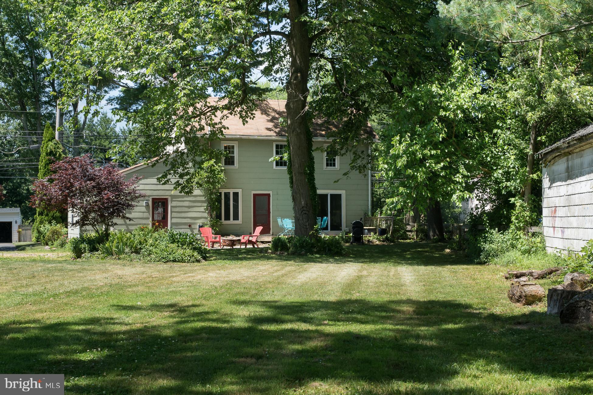 84 Pennington - Hopewell Road Pennington, NJ 08534 - Photo 20 of 26 View of the house from the yard