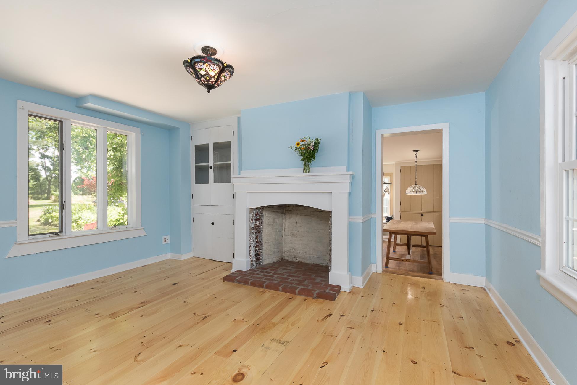 84 Pennington - Hopewell Road Pennington, NJ 08534 - Photo 10 of 26 Wood Burning Fireplace w/Brick Hearth