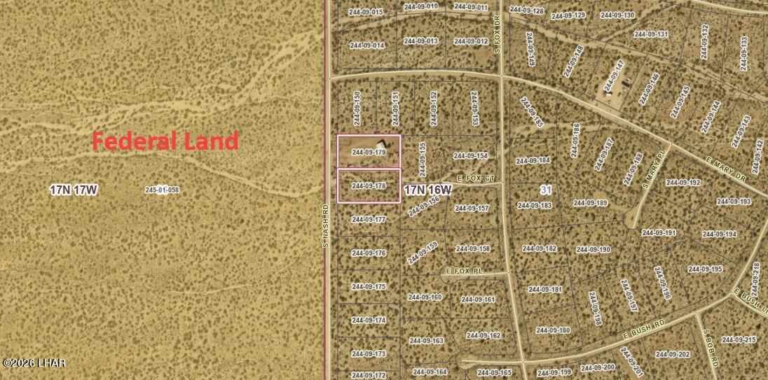 14176 Nash Road Yucca, AZ 86438 - Photo 29 of 34 nash gis info