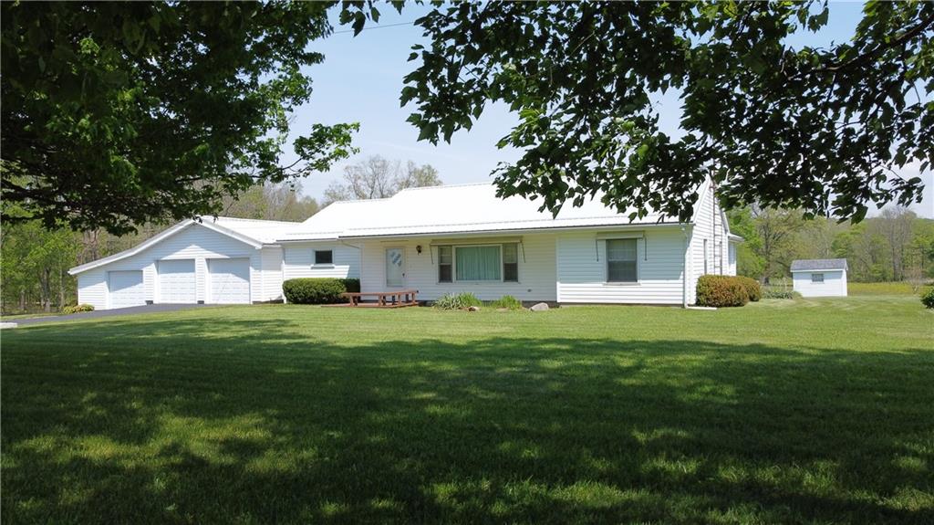 480 South Maysville Road Greenville, PA 16125 - Photo 1 of 20 a front view of a house with a garden