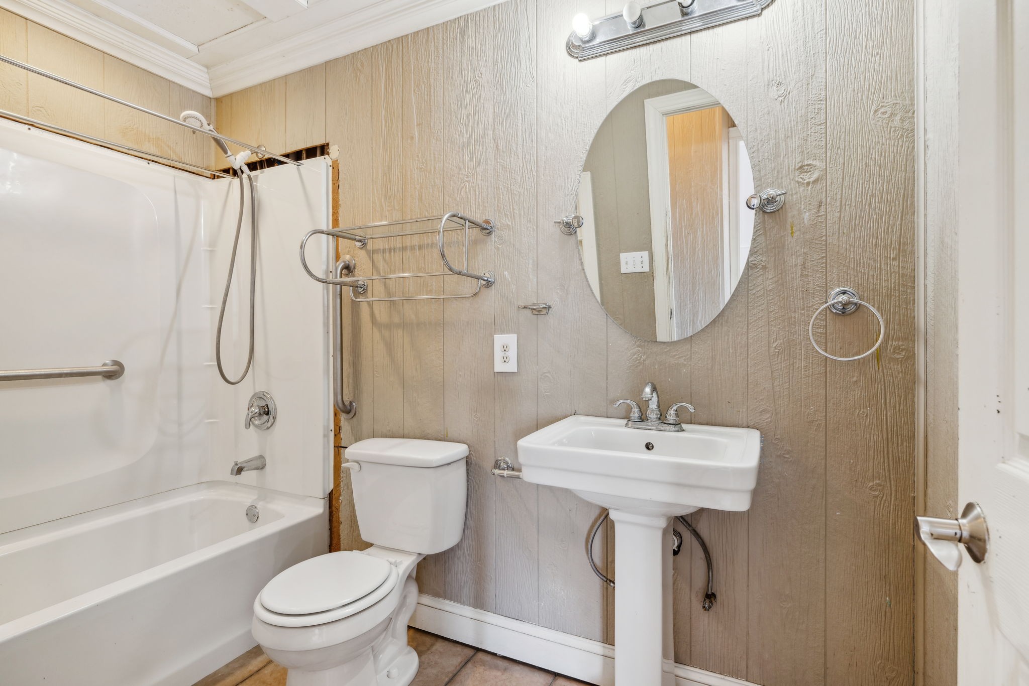 2185 Joe Brown Road Spring Hill, TN 37174 - Photo 36 of 96 a bathroom with a sink toilet and shower