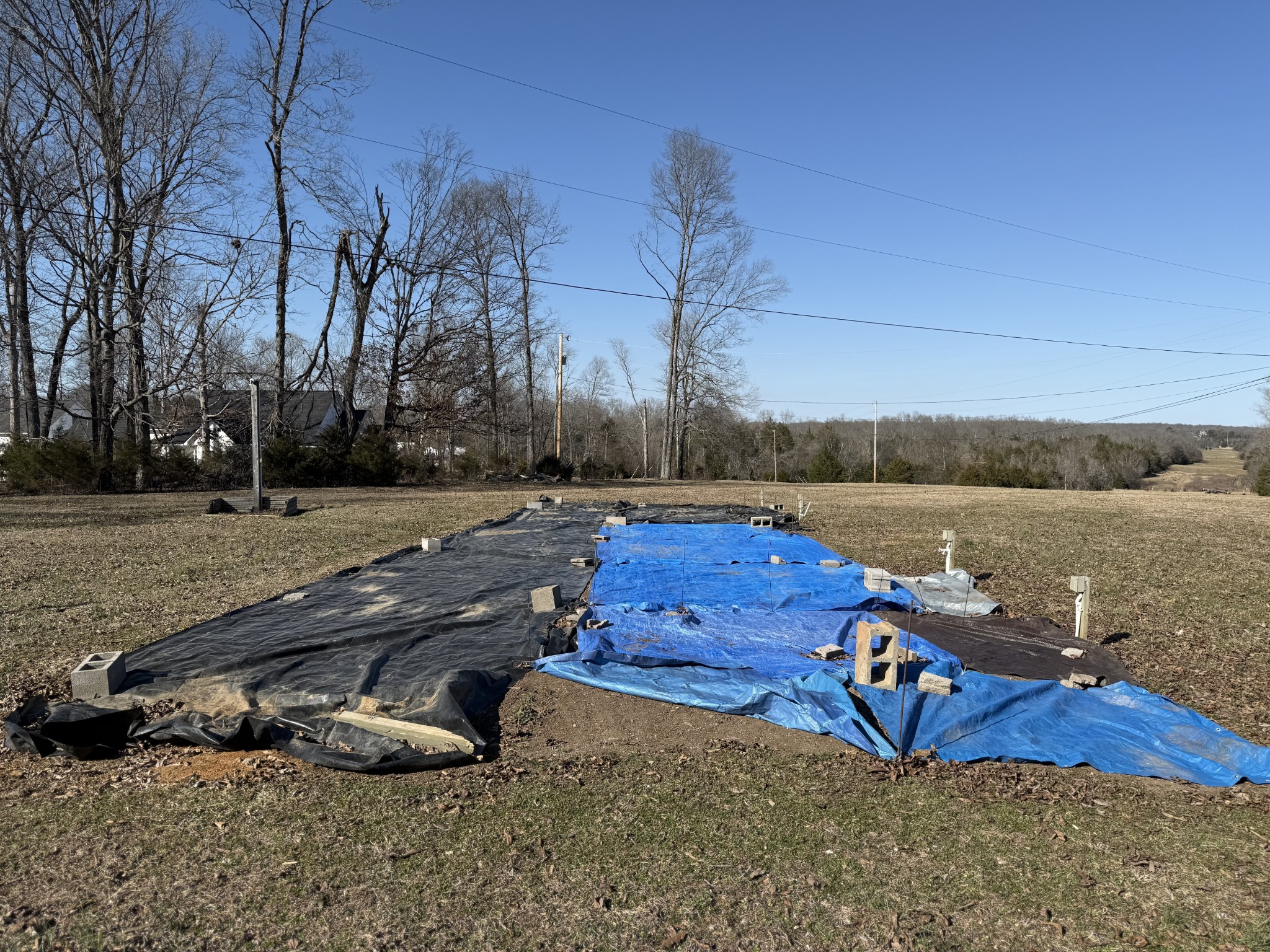 2185 Joe Brown Road Spring Hill, TN 37174 - Photo 67 of 96 a view of a backyard with wooden fence