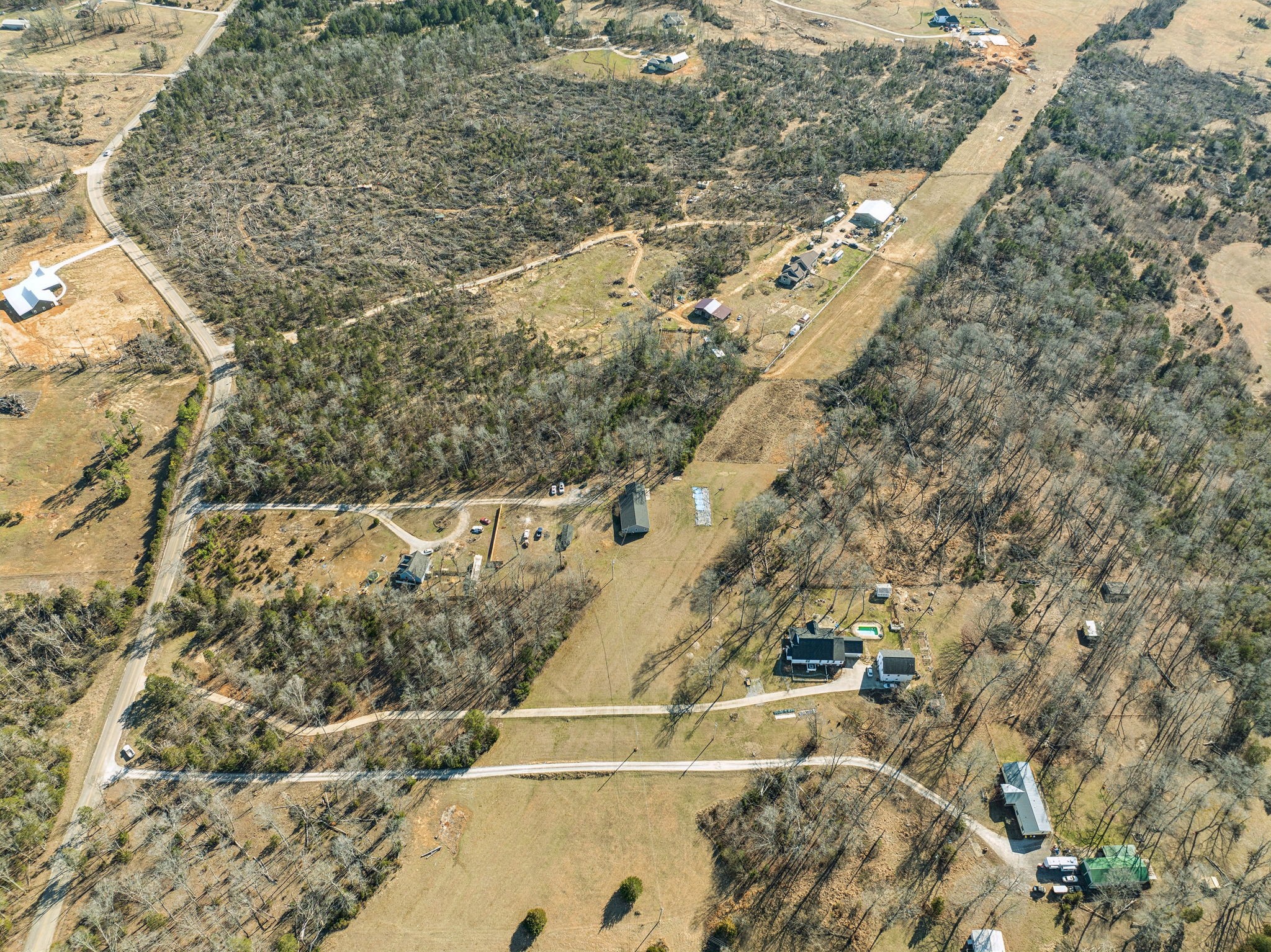 2185 Joe Brown Road Spring Hill, TN 37174 - Photo 84 of 96 a view of a yard with a trees
