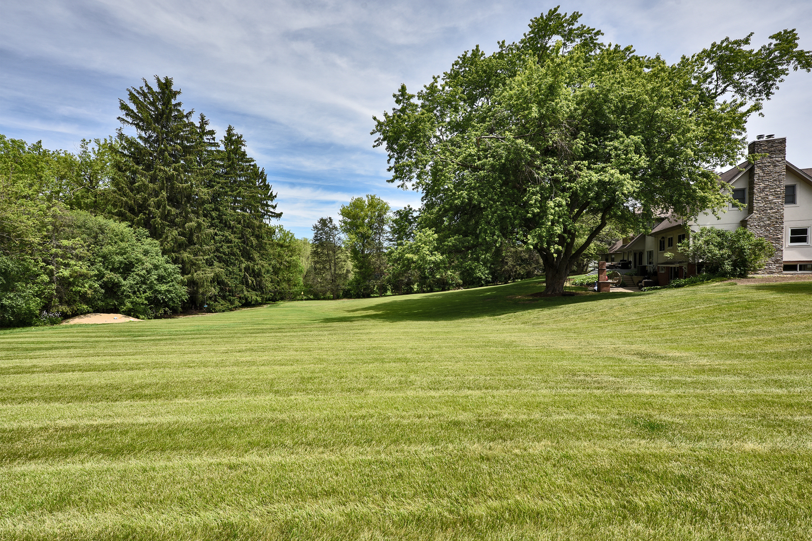 144 North Highland Road Inverness, IL 60067 - Photo 42 of 49 a view of a field with an trees