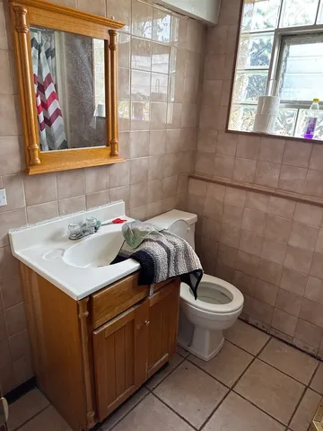 a bathroom with a sink and a toilet