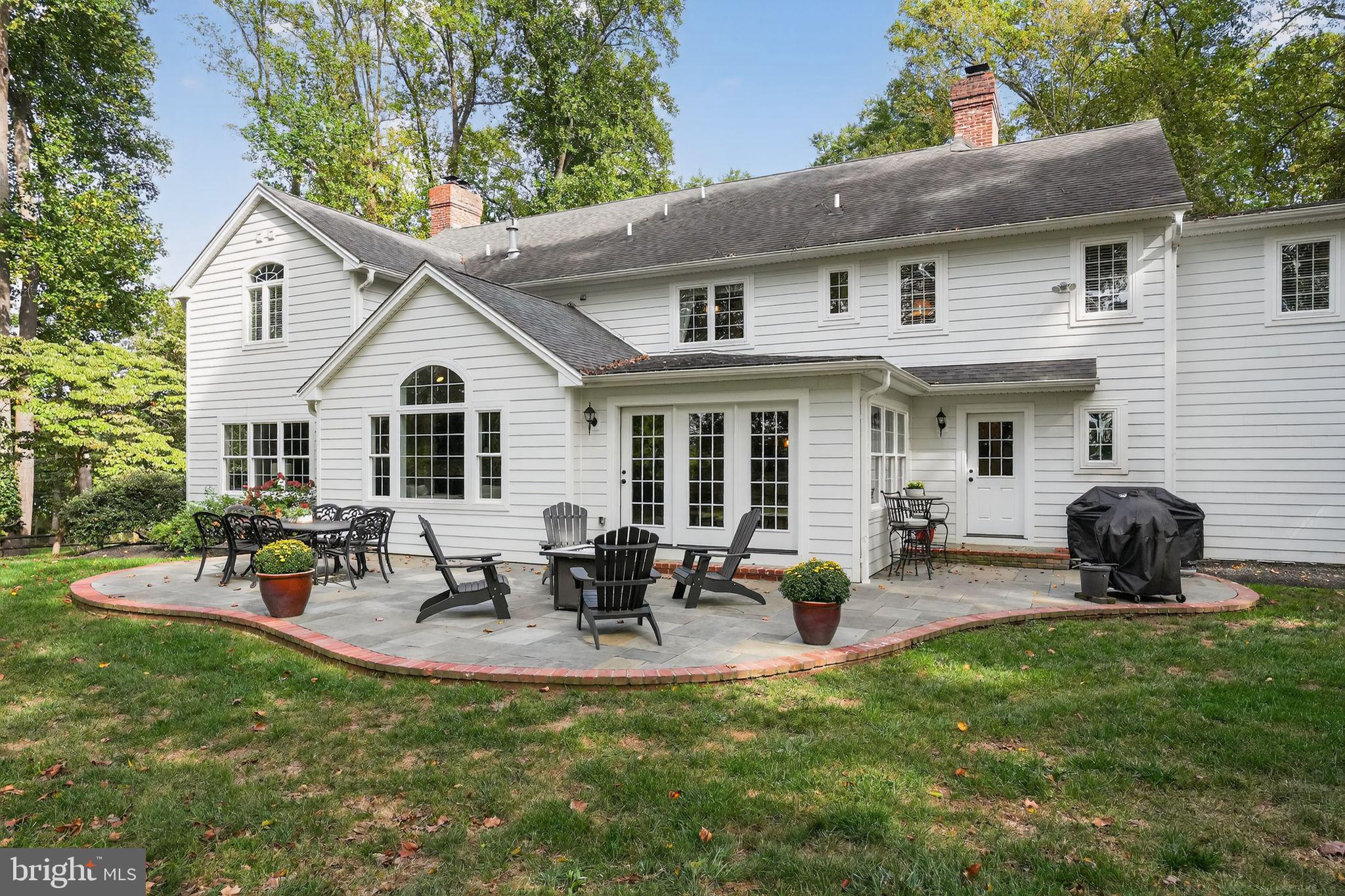 17 Fox Chase Road Malvern, PA 19355 - Photo 49 of 65 Expansive Patio at Rear of Home