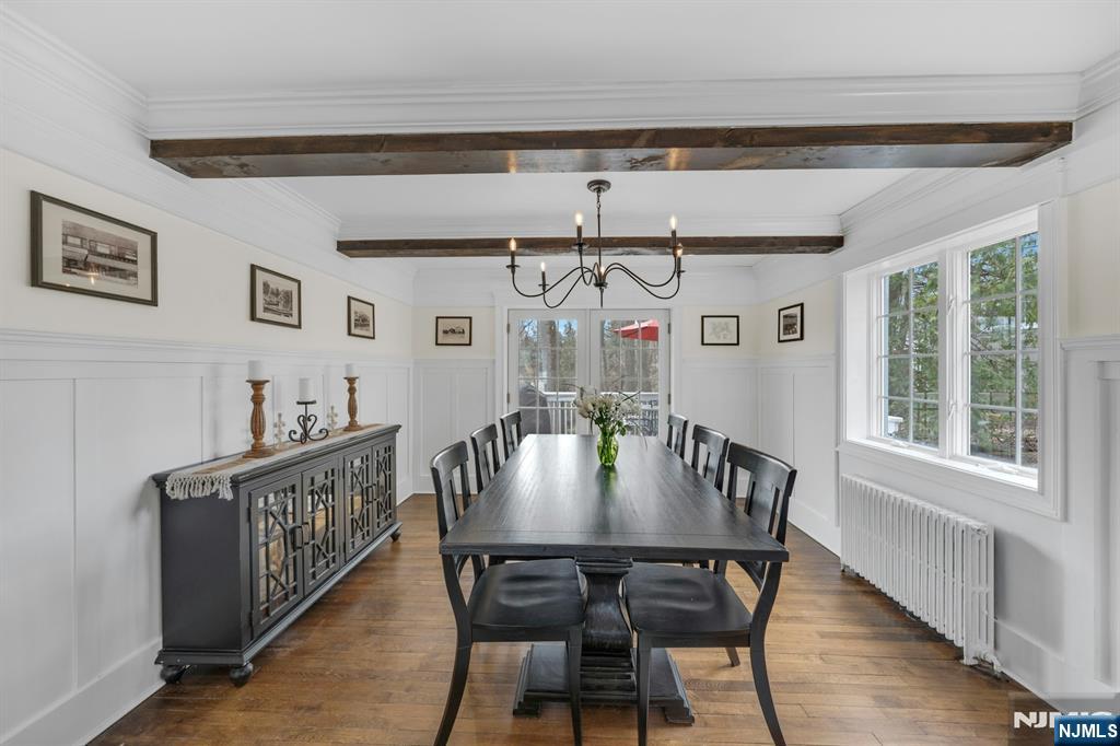 8 Glenwood Road Denville, NJ 07834 - Photo 13 of 37 a view of a dining room with furniture window and wooden floor