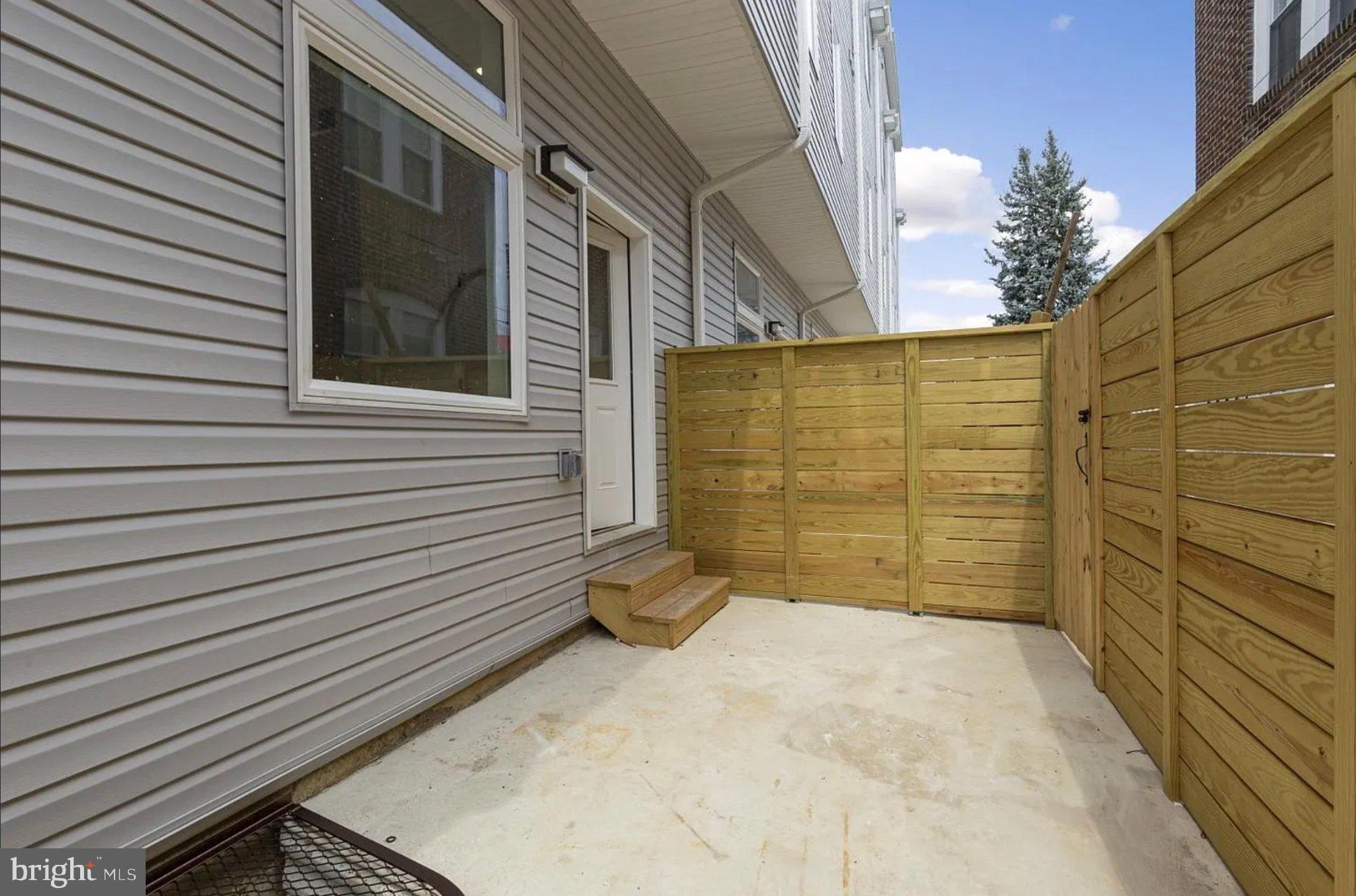 2719 Lefevre Street Philadelphia, PA 19137 - Photo 11 of 33 Private outdoor retreat with wooden fence.