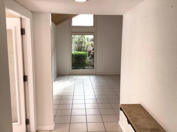 a view of an entryway