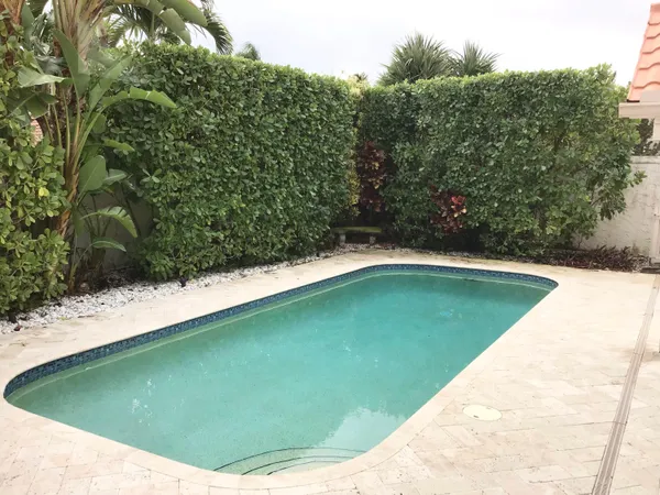 a view of a swimming pool