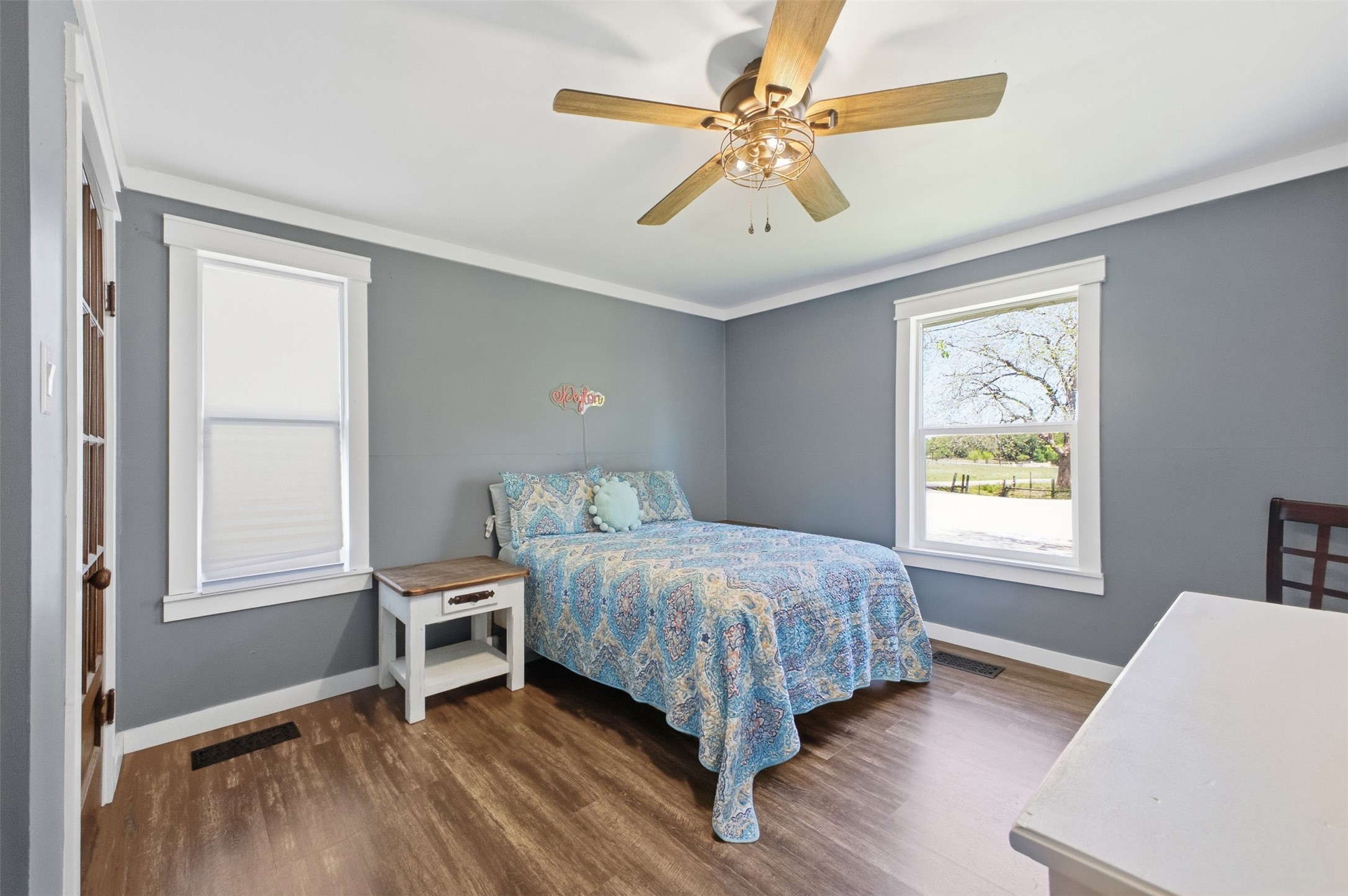1903 Tigerpoint Road Brenham, TX 77833 - Photo 12 of 27 a bedroom with a bed and a window