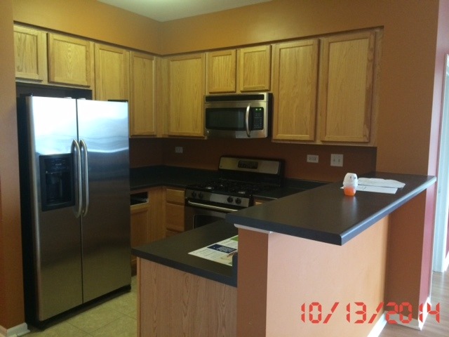 3522 South State Street, Unit 301 Chicago, IL 60609 - Photo 8 of 12 a kitchen with a refrigerator and a sink