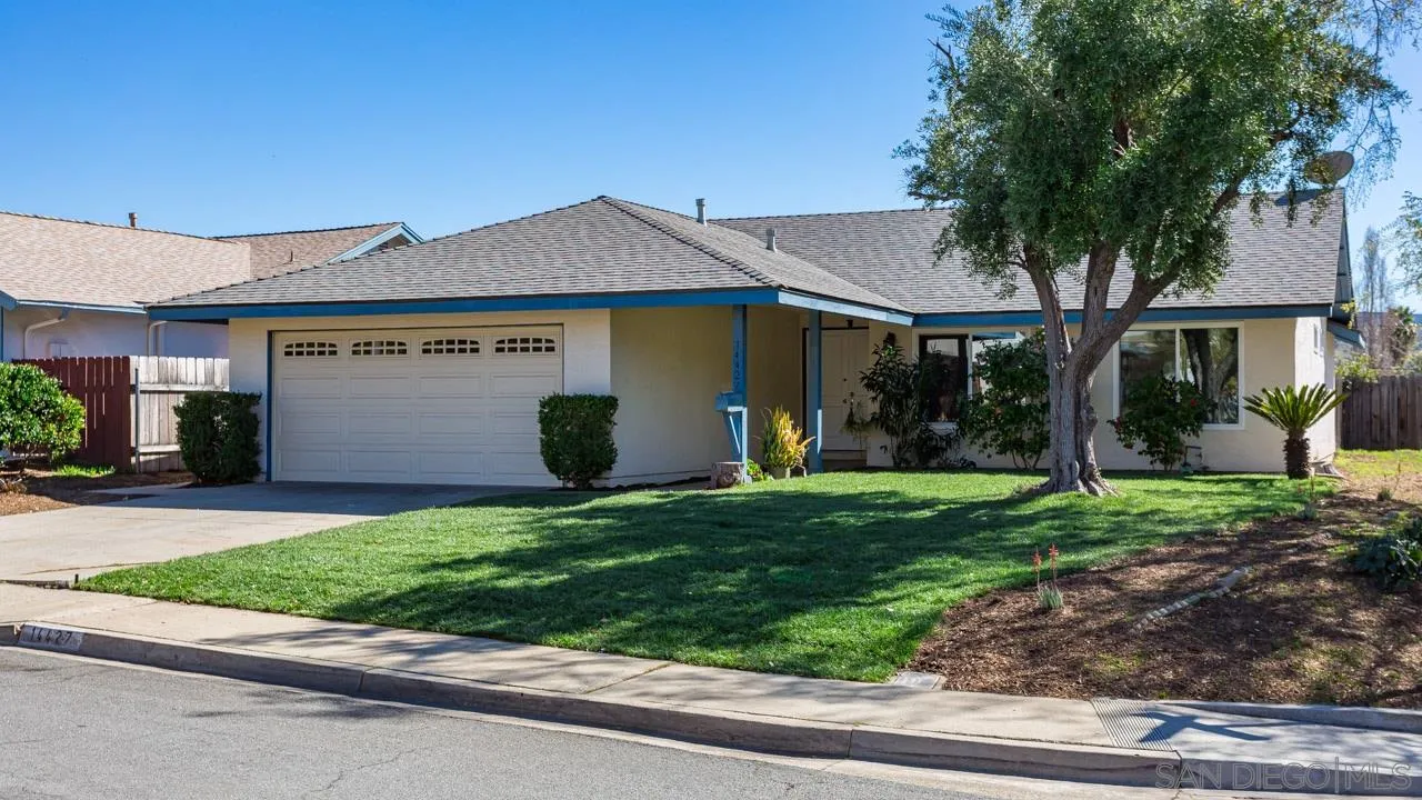 14427 Mirando Street Poway, CA 92064 - Photo 33 of 33 a front view of house with a garden