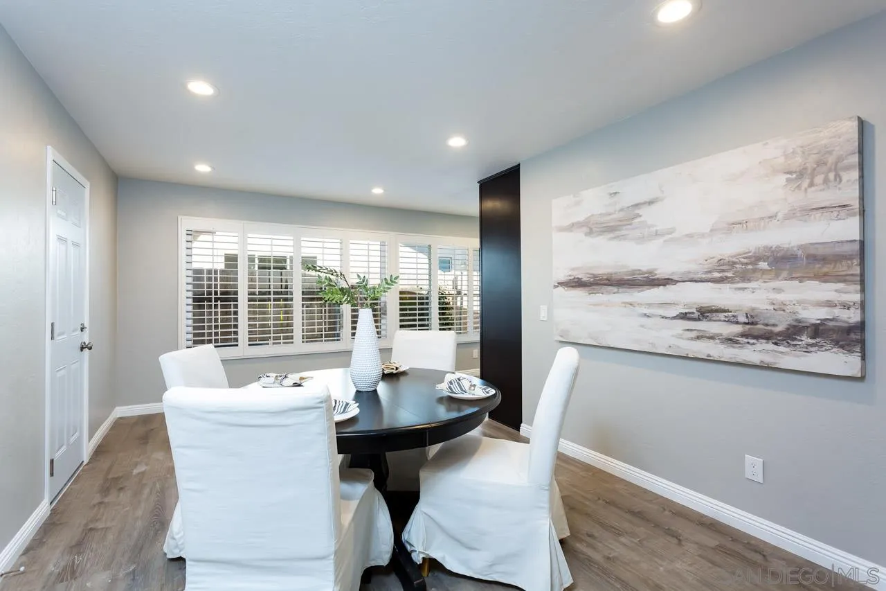 14427 Mirando Street Poway, CA 92064 - Photo 8 of 33 a view of a dining room with furniture window and outside view