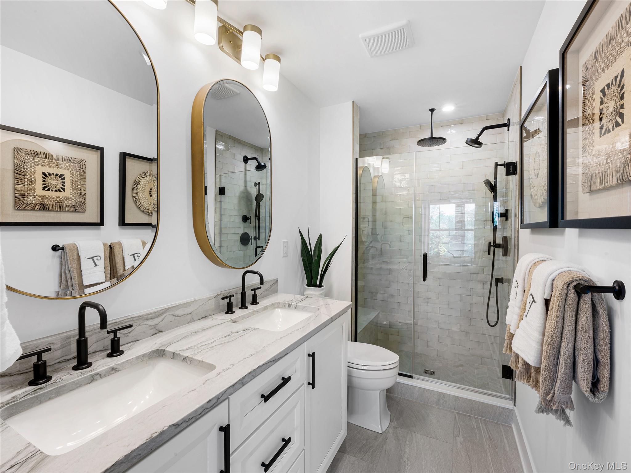 5110 Teaberry Lane, Unit 31 Fishkill, NY 12524 - Photo 3 of 10 Full bath with double vanity and a shower stall