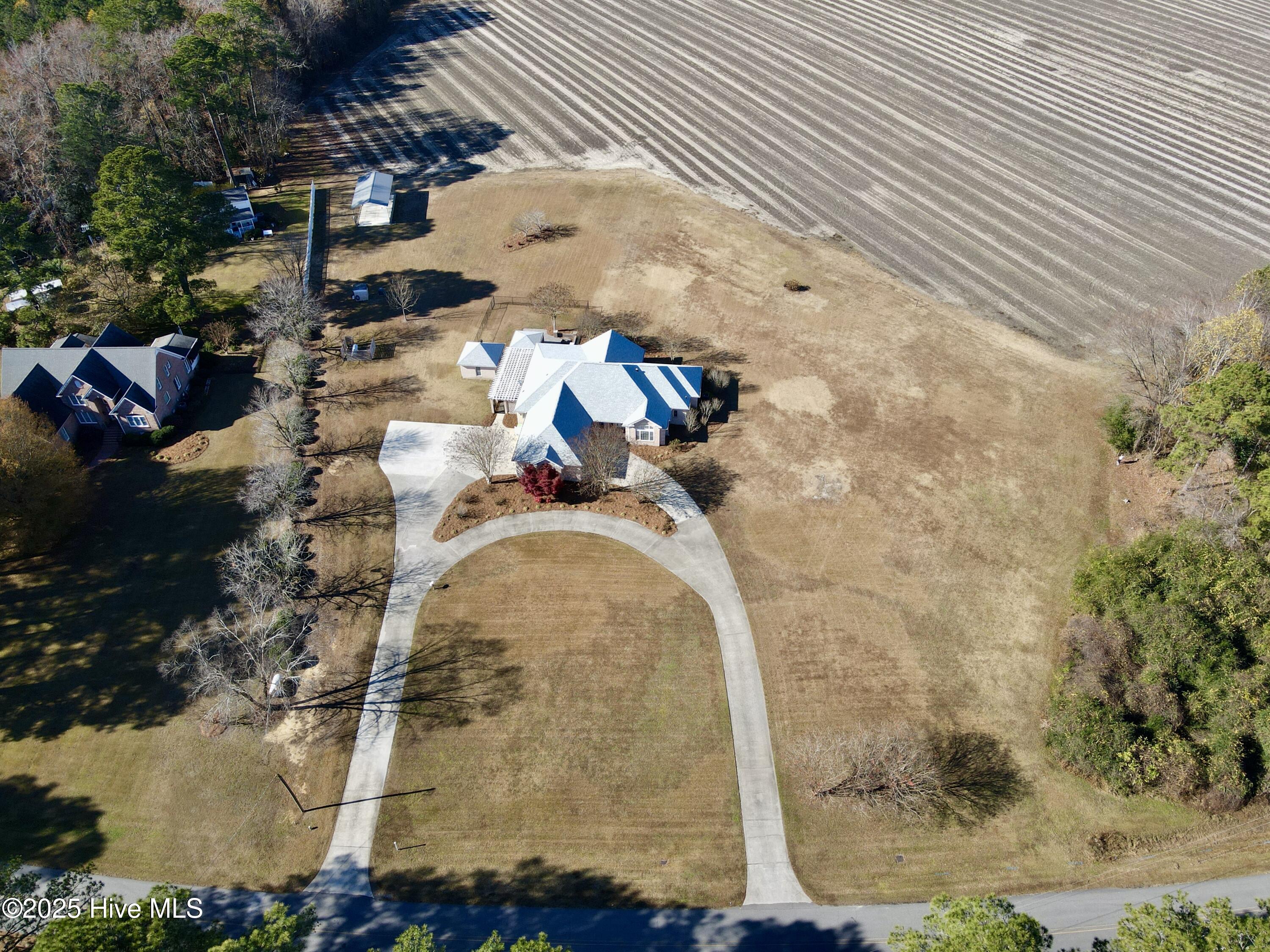 1380 Bear Trap Road Williamston, NC 27892 - Photo 25 of 117 Front Aerial View
