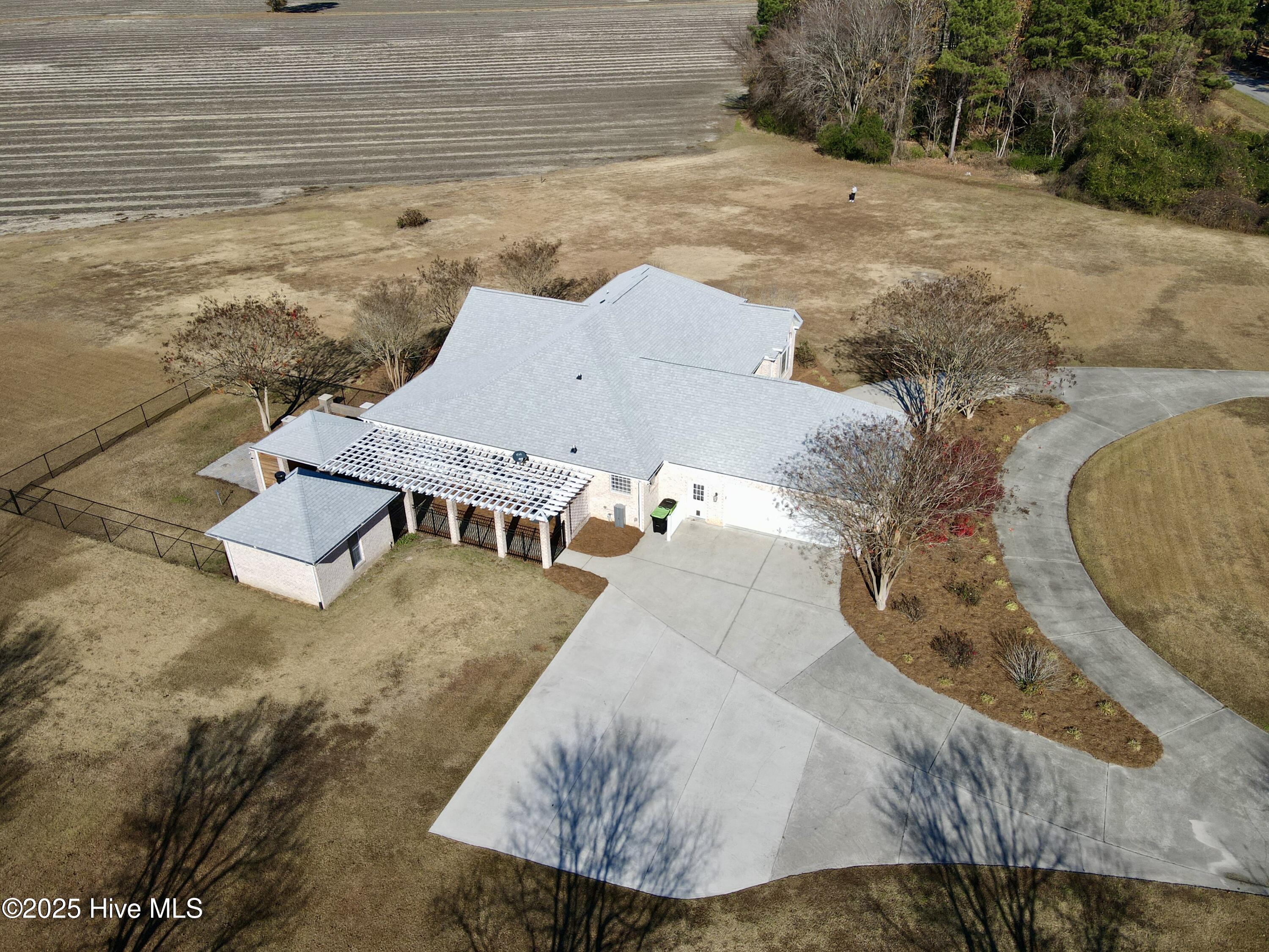 1380 Bear Trap Road Williamston, NC 27892 - Photo 26 of 111 Side aerial view