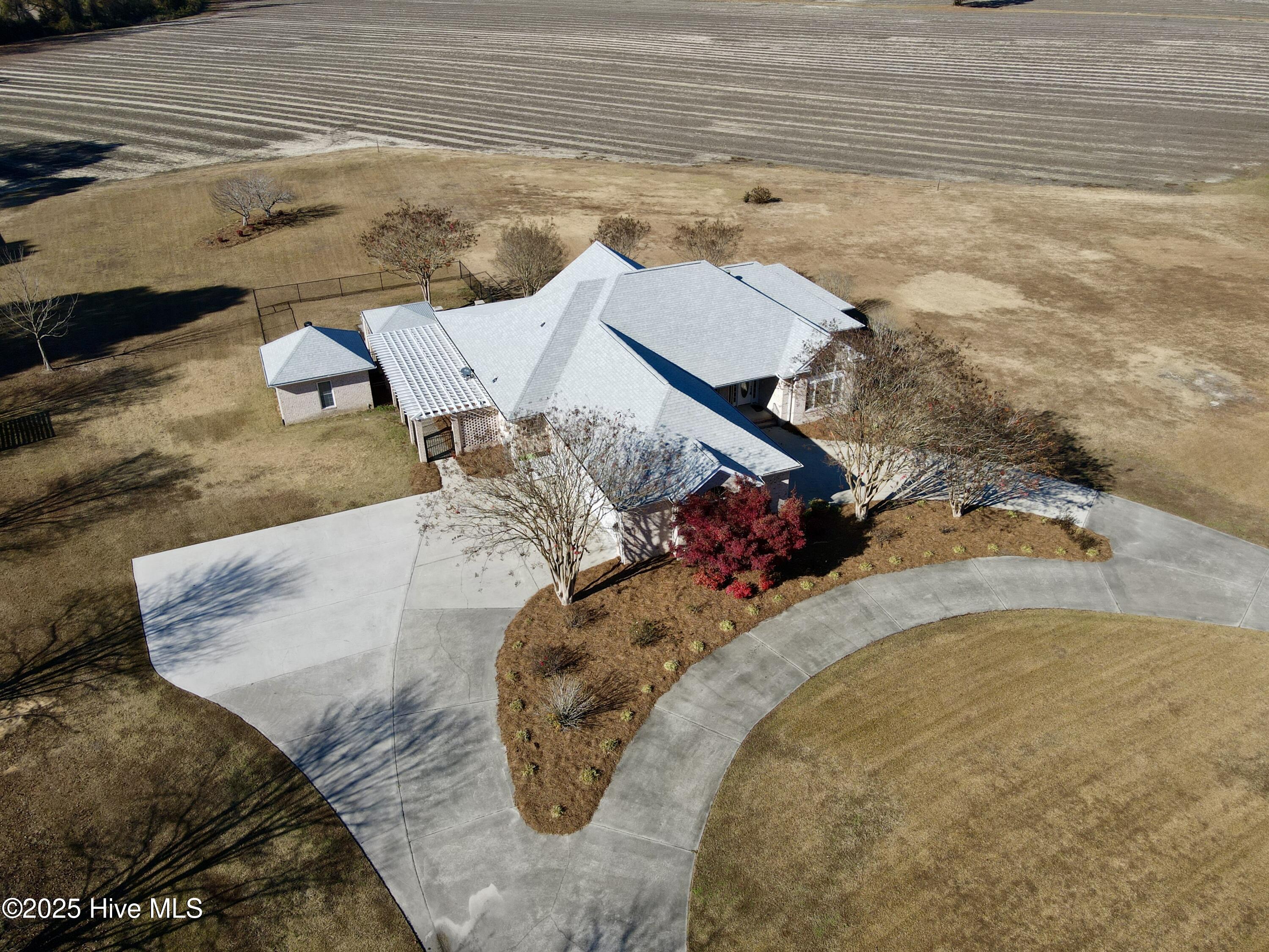 1380 Bear Trap Road Williamston, NC 27892 - Photo 27 of 117 Front side aerial view